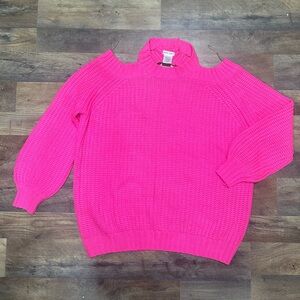 MAIN STRIP Pink Women's knit Sweater size L